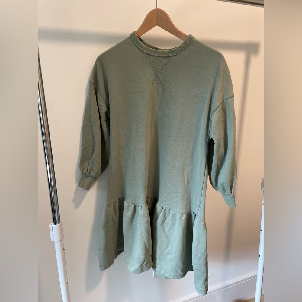 H&M Green Jersey Dress